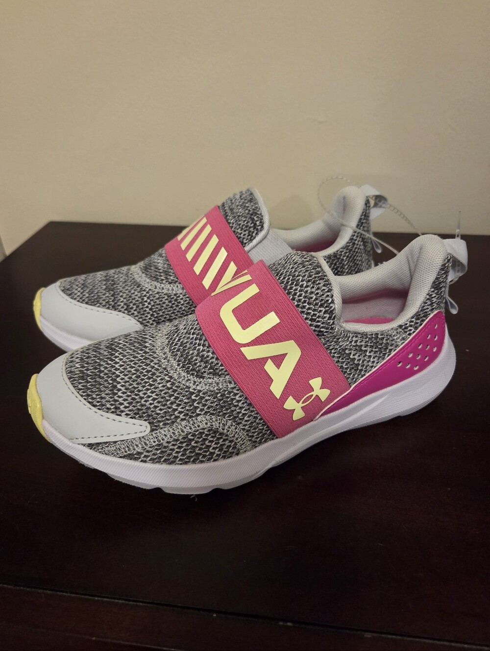 Girls Youth Under Armor Slip On Sneakers